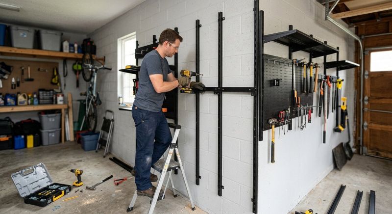 Ceiling Rack Installation in Montgomery County, MD