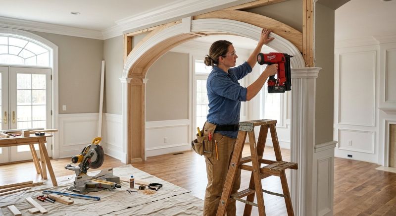 Commercial Trim Installation in Wilmington, NC