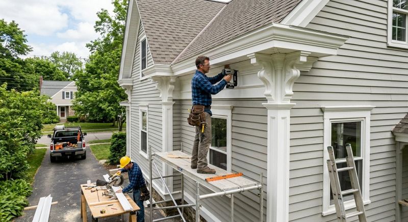 Exterior Millwork Installation in Kansas City, KS