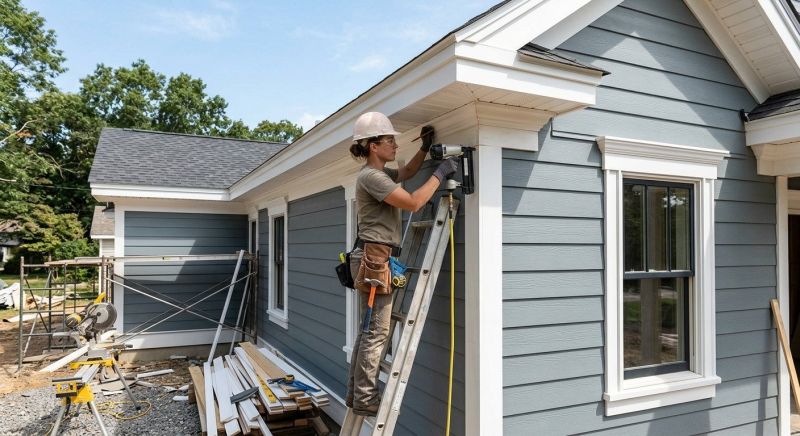 House Trim Installation in Alpharetta, GA