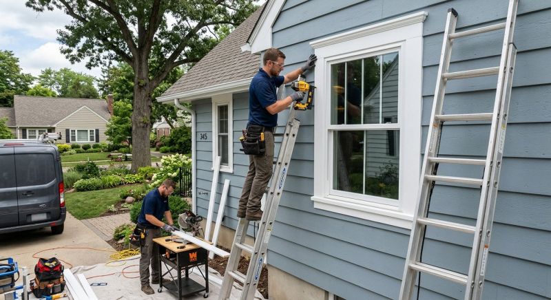 Vinyl Trim Installation in Kansas City, KS